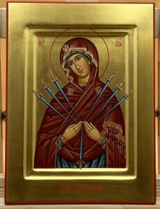 Богородица «Семистрельная» Образец 16 Жуковский